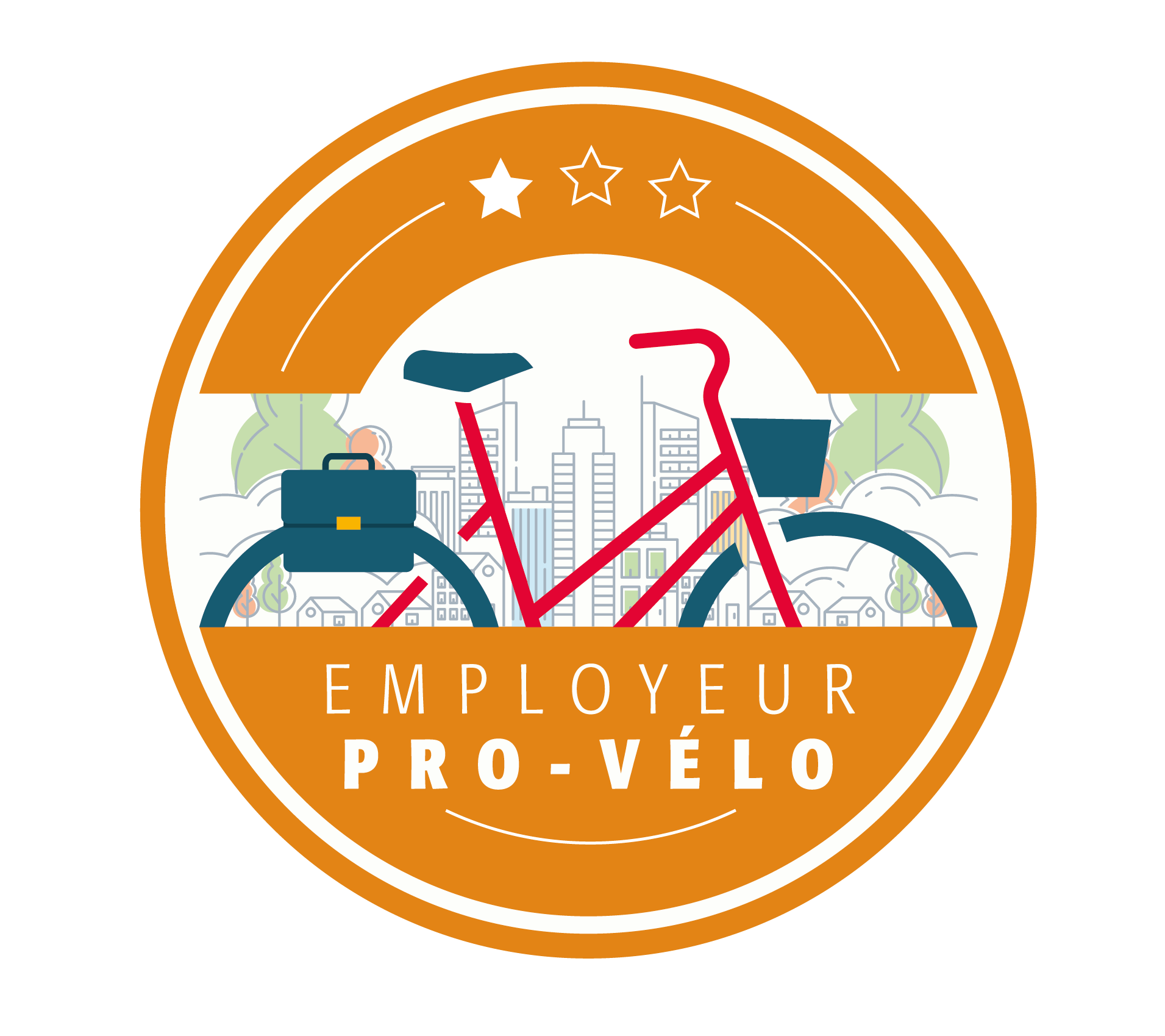 Logo employeur pro vélo Bronze
